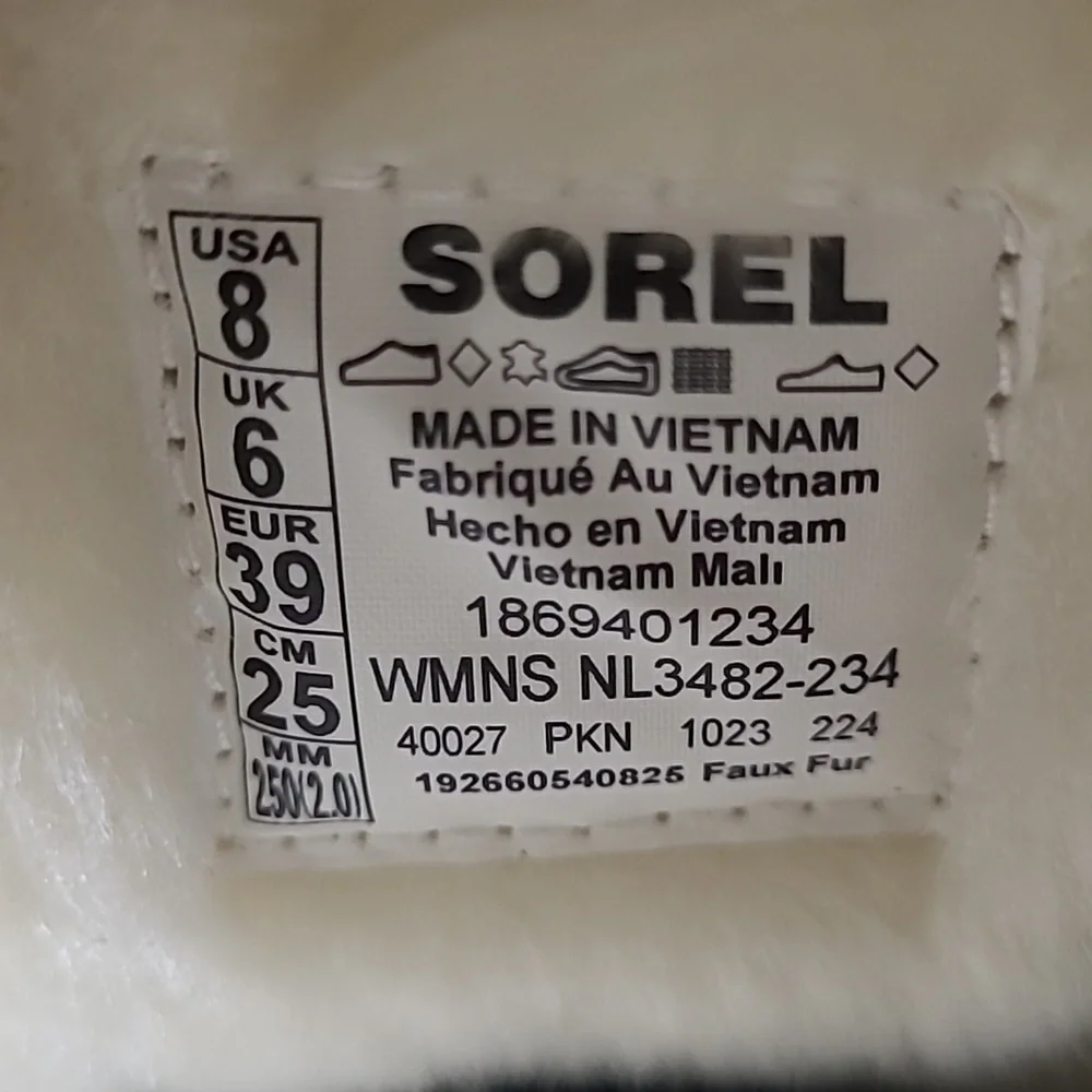 Sorel Snow Angel Lace-Up Waterproof Boots Size 8 and 7 - Picture 8 of 9